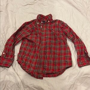 Ralph Lauren Vibrant Red Plaid Shirt